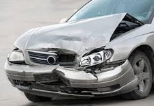 crashed car auto body